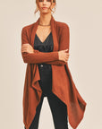 The Waffle Waterfall Cardigan