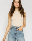 The Brielle Ribbed Racerback Tank