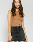 The Brielle Ribbed Racerback Tank