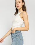 The Brielle Ribbed Racerback Tank