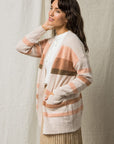 The Kameron Striped Knit Cardigan