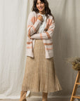 The Kameron Striped Knit Cardigan