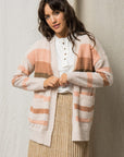 The Kameron Striped Knit Cardigan