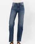 The Claire High Rise Straight Leg Jeans