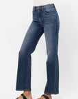 The Claire High Rise Straight Leg Jeans