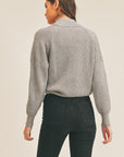 The Megan Half Zip Sweater