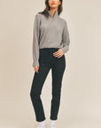 The Megan Half Zip Sweater