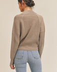 The Megan Half Zip Sweater