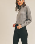 The Megan Half Zip Sweater