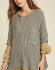 The Sasha Oversized Pocket Top