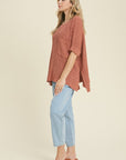 The Sasha Oversized Pocket Top