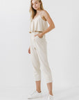 The Phoebe Ruffle Romper