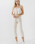 The Phoebe Ruffle Romper