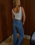The Marlena Scoop Neck Crop Top