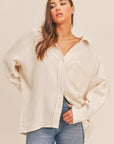 The Ama Oversized Gauze Shirt