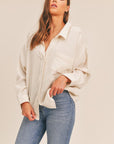 The Ama Oversized Gauze Shirt