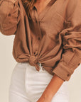 The Ama Oversized Gauze Shirt