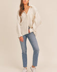 The Ama Oversized Gauze Shirt