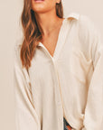 The Ama Oversized Gauze Shirt