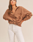 The Ama Oversized Gauze Shirt