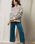 The Libby Mock Neck Sweater