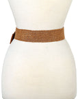 The Round Woven Straw Belt