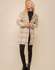 The Harper Plaid Boyfriend Shacket
