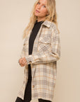 The Harper Plaid Boyfriend Shacket