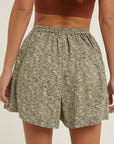 The Madeline Floral Pleated Shorts