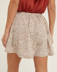 The Madeline Floral Pleated Shorts