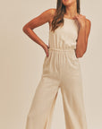 The Agnes Open Back Jumpsuit