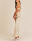 The Agnes Open Back Jumpsuit