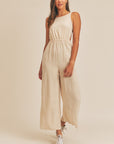 The Agnes Open Back Jumpsuit