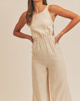The Agnes Open Back Jumpsuit