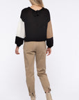 The Astrid Colorblock Pullover Sweater