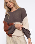 The Astrid Colorblock Pullover Sweater