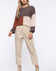 The Astrid Colorblock Pullover Sweater