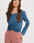 The Karina Twist Front Top