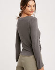 The Karina Twist Front Top