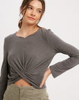 The Karina Twist Front Top