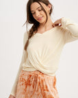 The Karina Twist Front Top