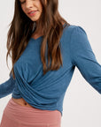 The Karina Twist Front Top
