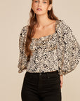 The Tami Balloon Sleeve Top