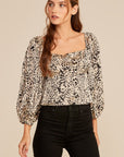 The Tami Balloon Sleeve Top