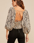 The Tami Balloon Sleeve Top