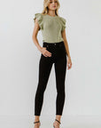 The Halsey Ruffle Top