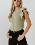 The Halsey Ruffle Top