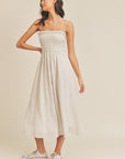The Sera Smocked Gingham Dress