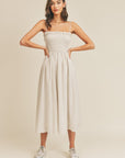 The Sera Smocked Gingham Dress