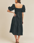 The Pippa Midi Ruffle Dress